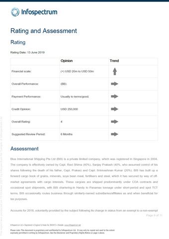 Infospectrum | Reports & Ratings | Infospectrum